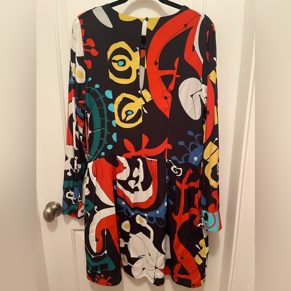 Desigual retro style dress with pleated details and pockets - Picture 2 of 3